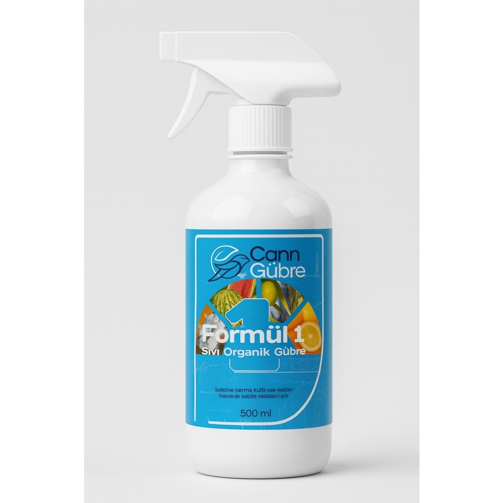 F1- SAKSI VE PERMA KÜLTÜR - SIVI ORGANİK GÜBRE 500 ML