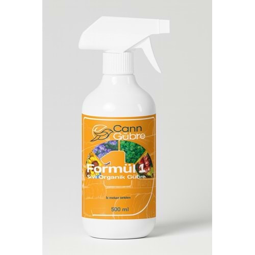 F1- İÇ MEKAN BİTKİLERİ - SIVI ORGANİK GÜBRE 500 ML