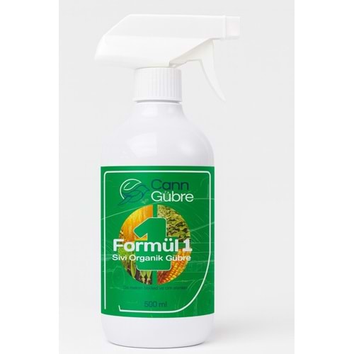 F1- DIŞ MEKAN BİTKİLERİ - SIVI ORGANİK GÜBRE 500 ML